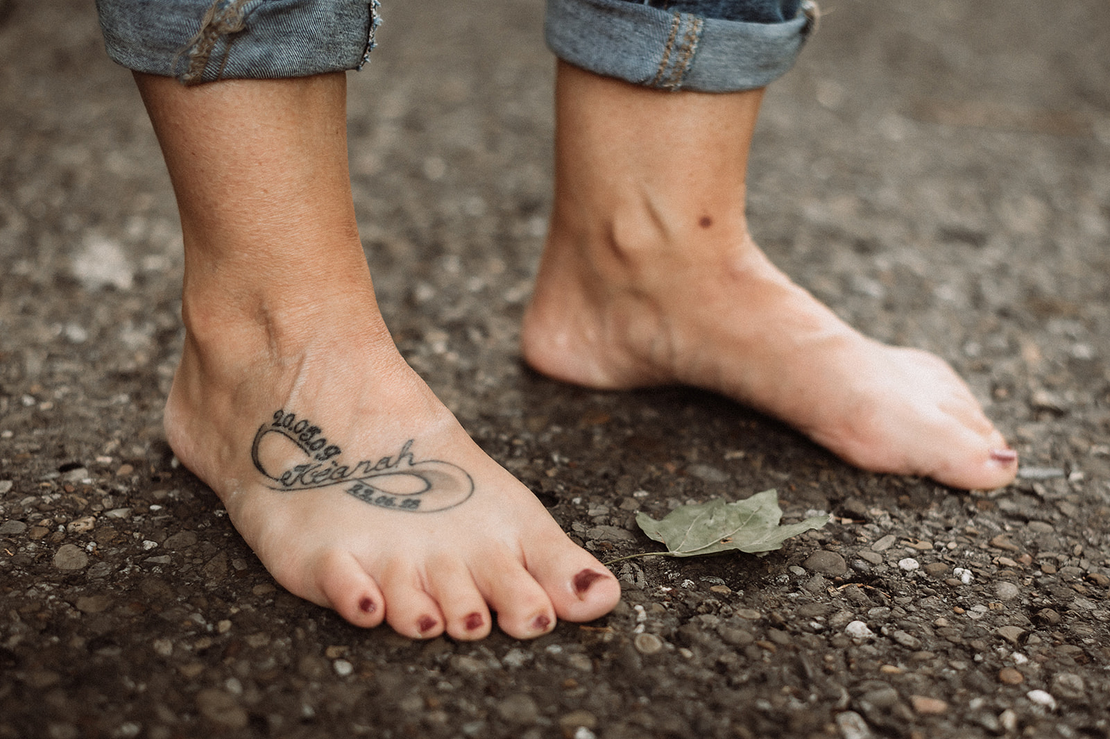 Heike Arnold – barfuß in der Natur