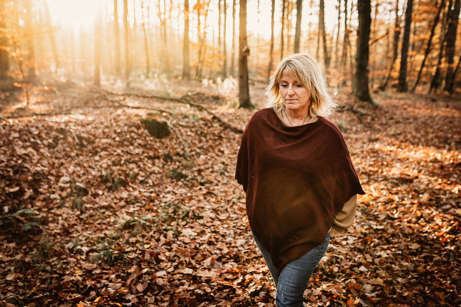 Heike Arnold in der Natur
